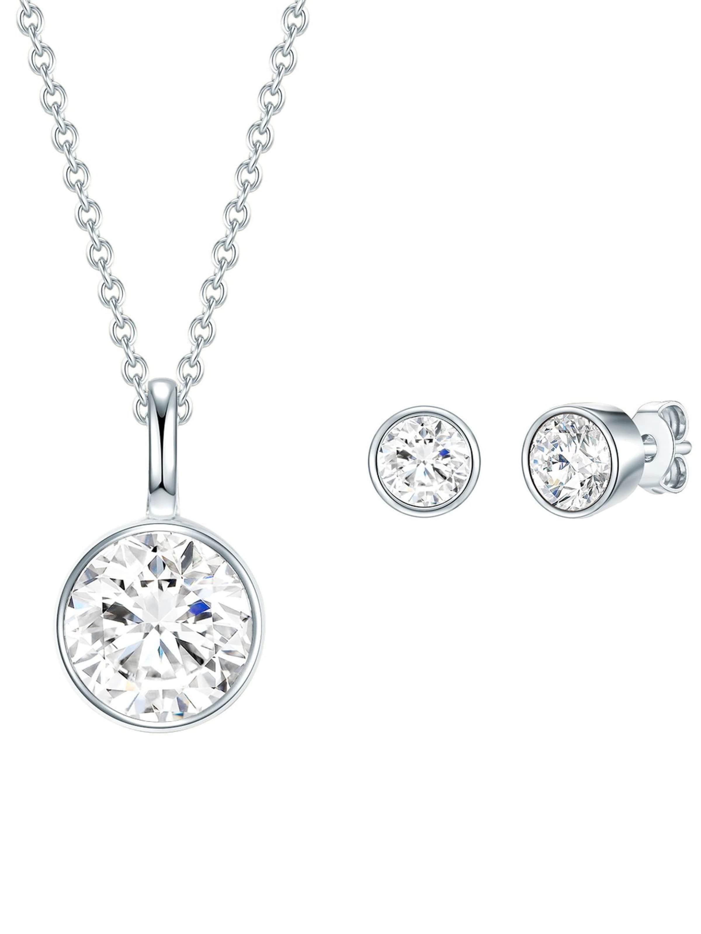 Rafaela Donata - Conjunto de joyería en plata: frente