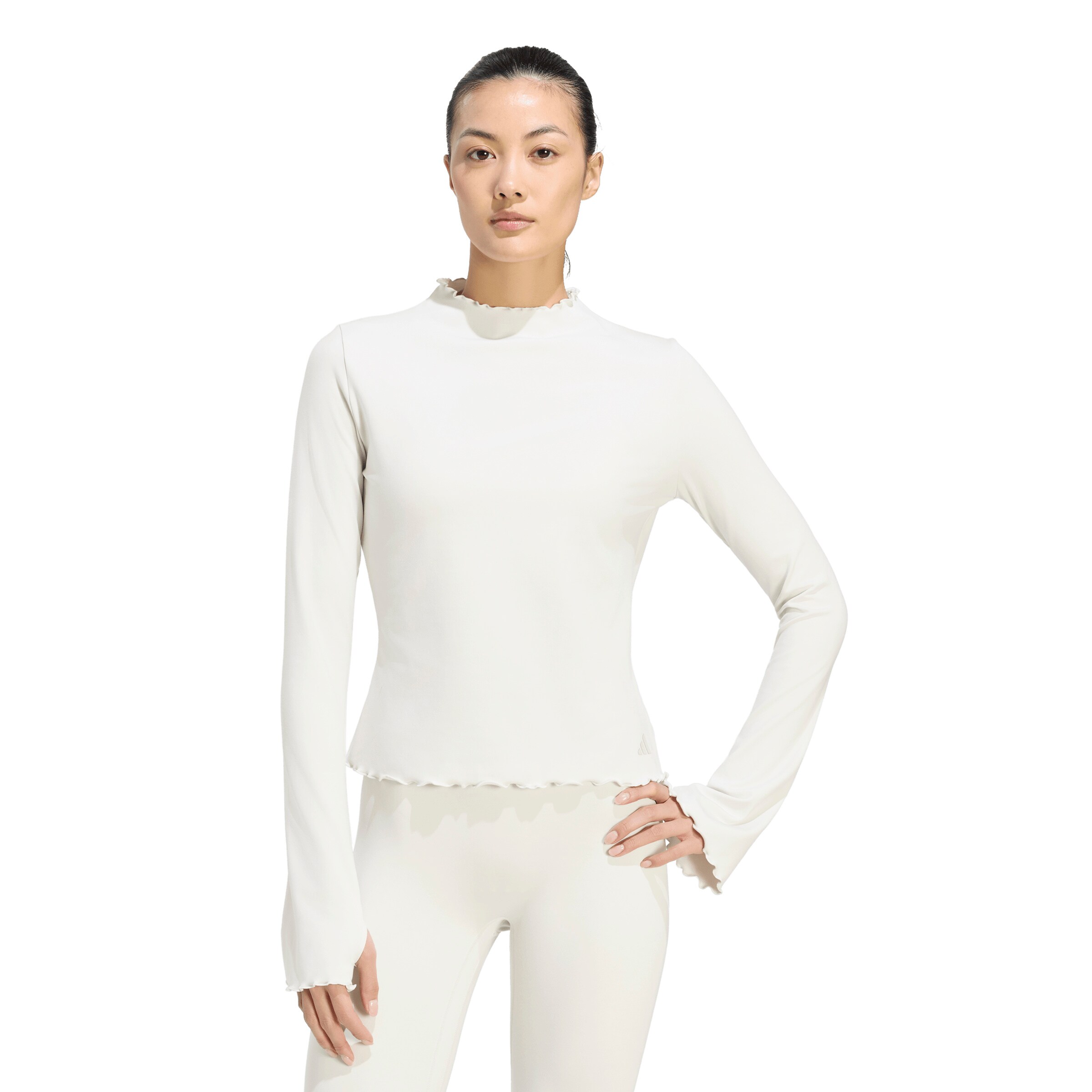 ADIDAS PERFORMANCE - Camiseta funcional 'All Me' en gris: frente