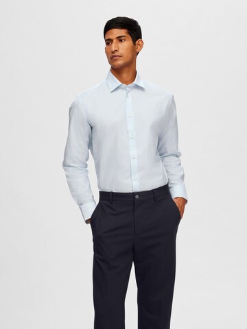 SELECTED Slim fit Overhemd 'SLHSoho' in Wit: voorkant