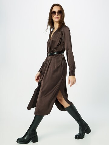 LA STRADA UNICA - Vestido 'CASSANDRA' en marrón