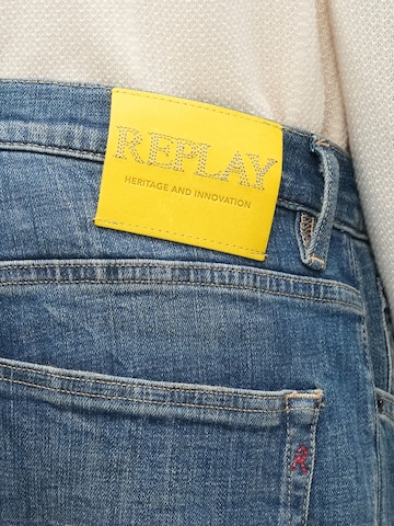 REPLAY Normalny krój Jeansy 'AIDEEN' w kolorze niebieski