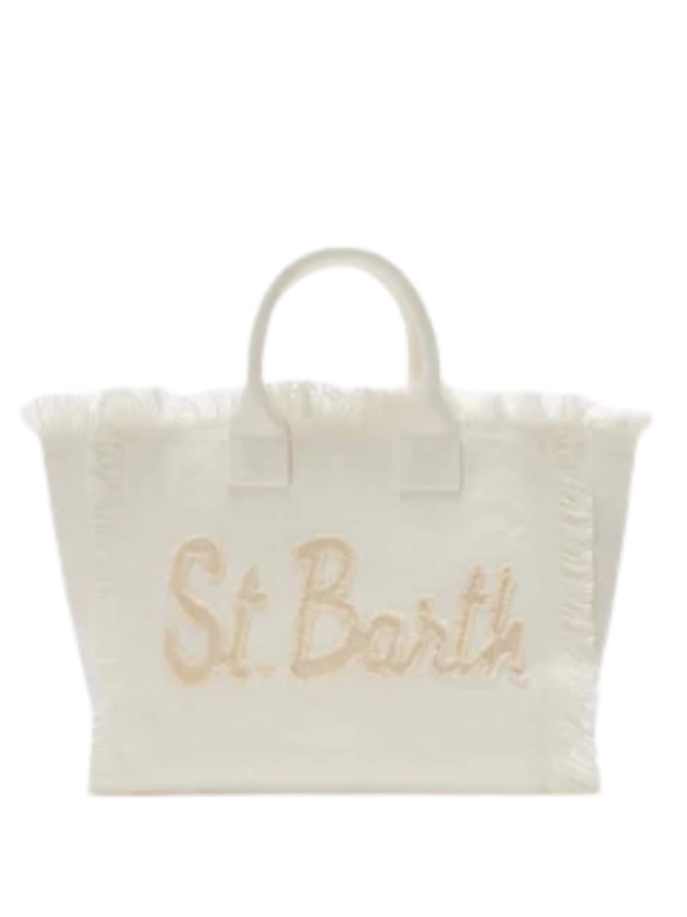 MC2 Saint Barth Shopper in White: front