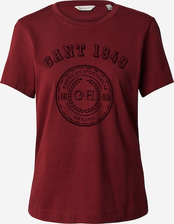 GANT T-Shirt in Rot: predná strana