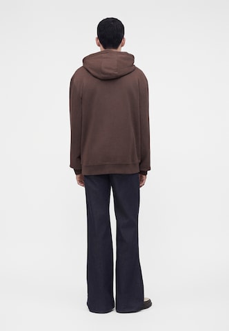 HUGO Sweatshirt 'Dapo' in Brown