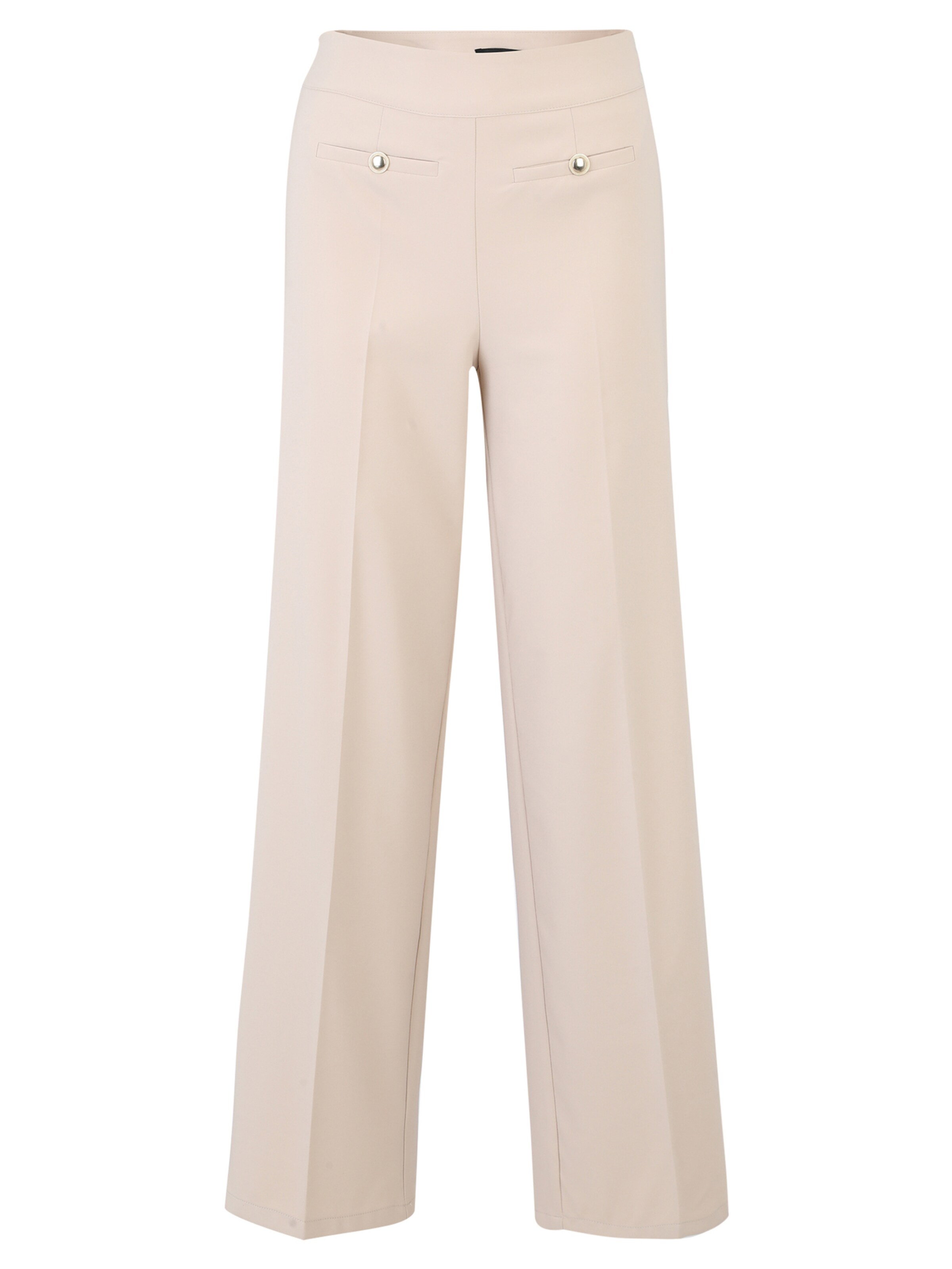 Betty Barclay Regular Marlene-Hose unifarben in Beige: Vorderseite