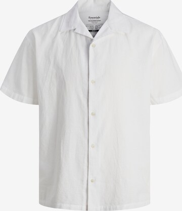 Chemise 'Summer Resort' JACK & JONES en blanc : devant