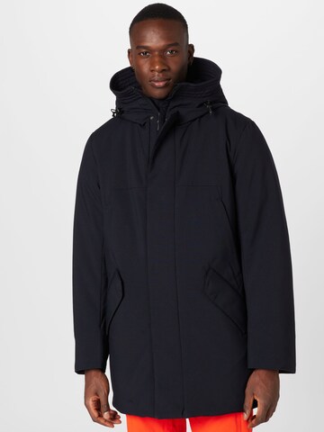 Krakatau Winter Parka in Black: front