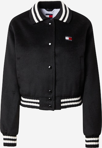Tommy Jeans Jacke in Schwarz: Vorderseite