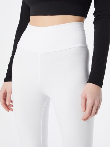 ZABAIONE Skinny Legginsy 'Rixa' w kolorze biały