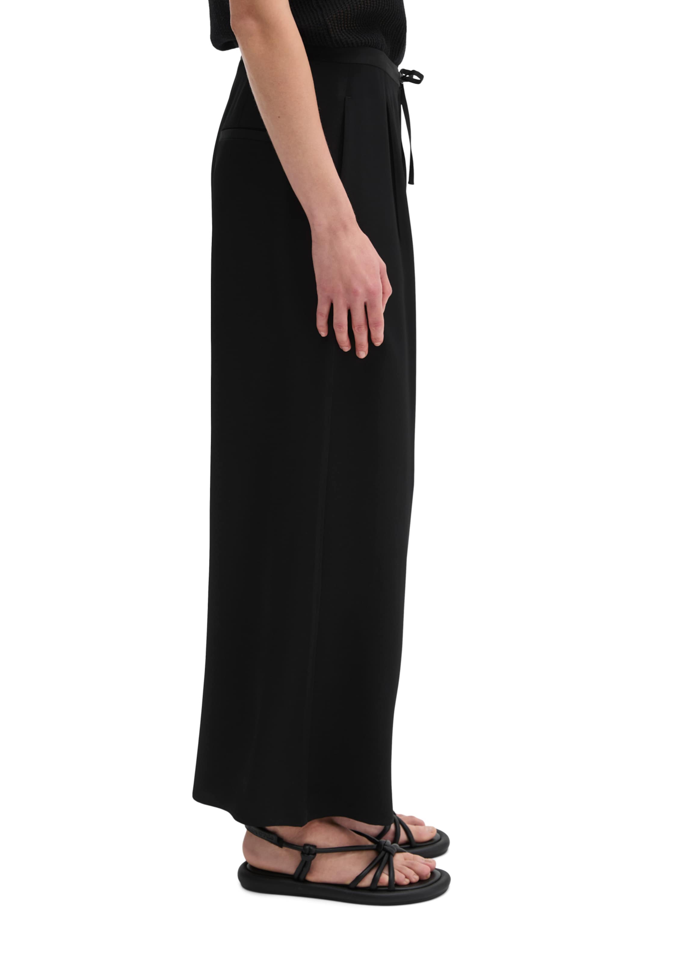 Marc O'Polo Loosefit Hose in Schwarz
