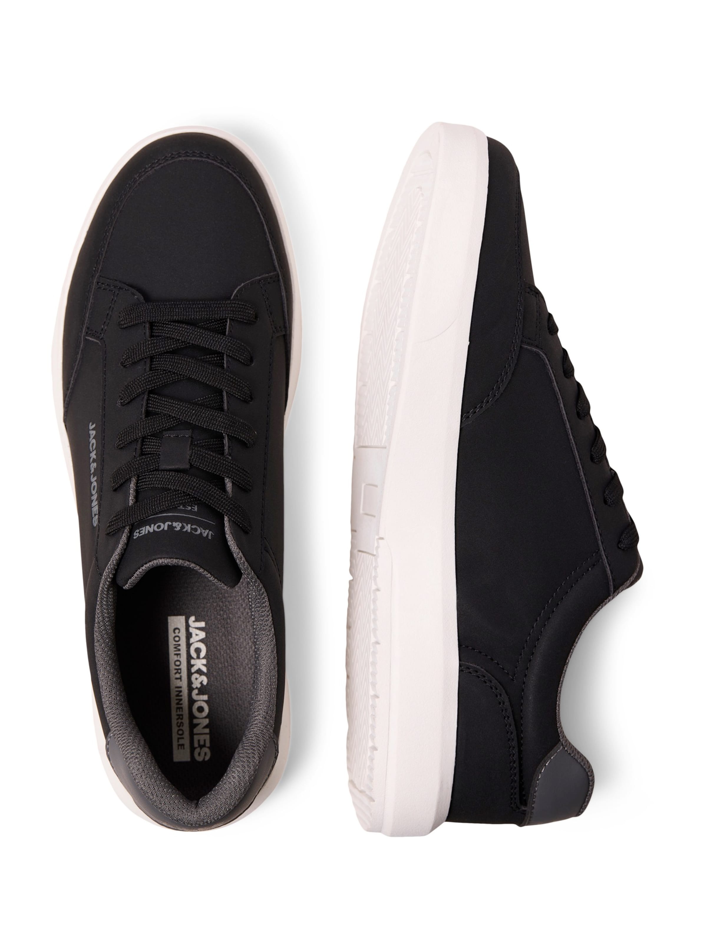 JACK & JONES - Sapatilhas baixas 'JFWHINTON' em preto