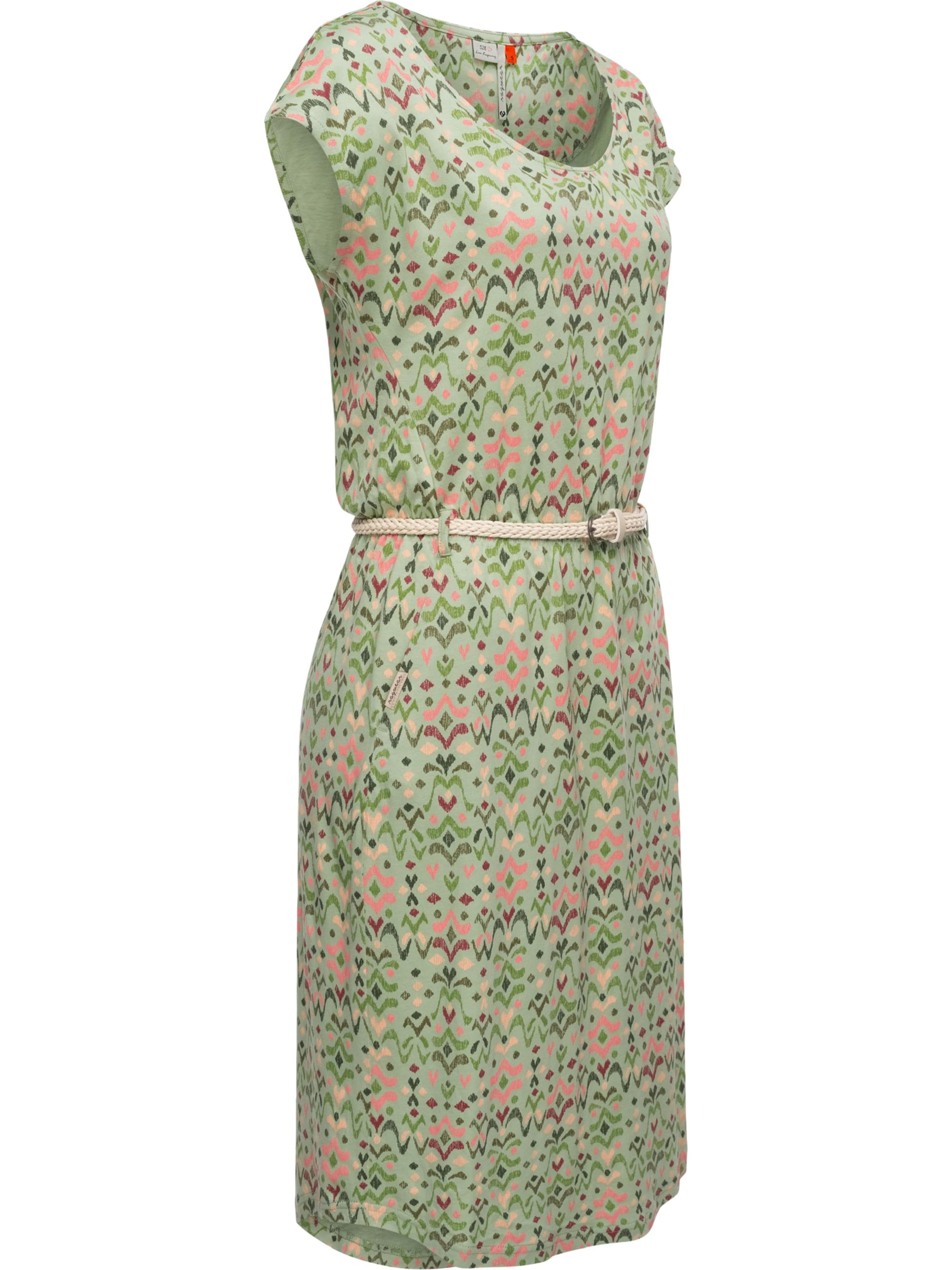 Robe 'Lilithe Ikat' Ragwear en vert