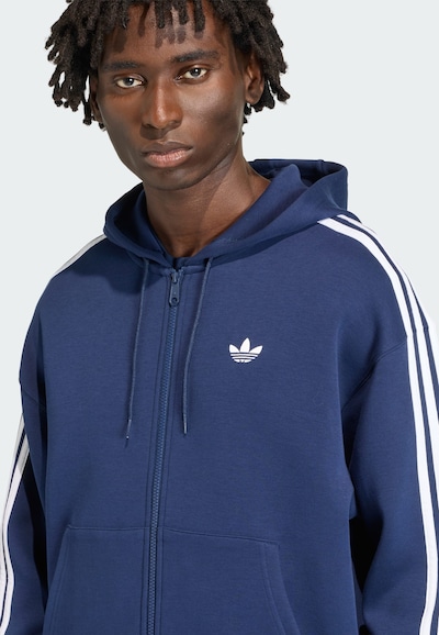 ADIDAS ORIGINALS Sweatvest 'Adicolor Spacer' in de kleur Blauw / Wit, Productweergave