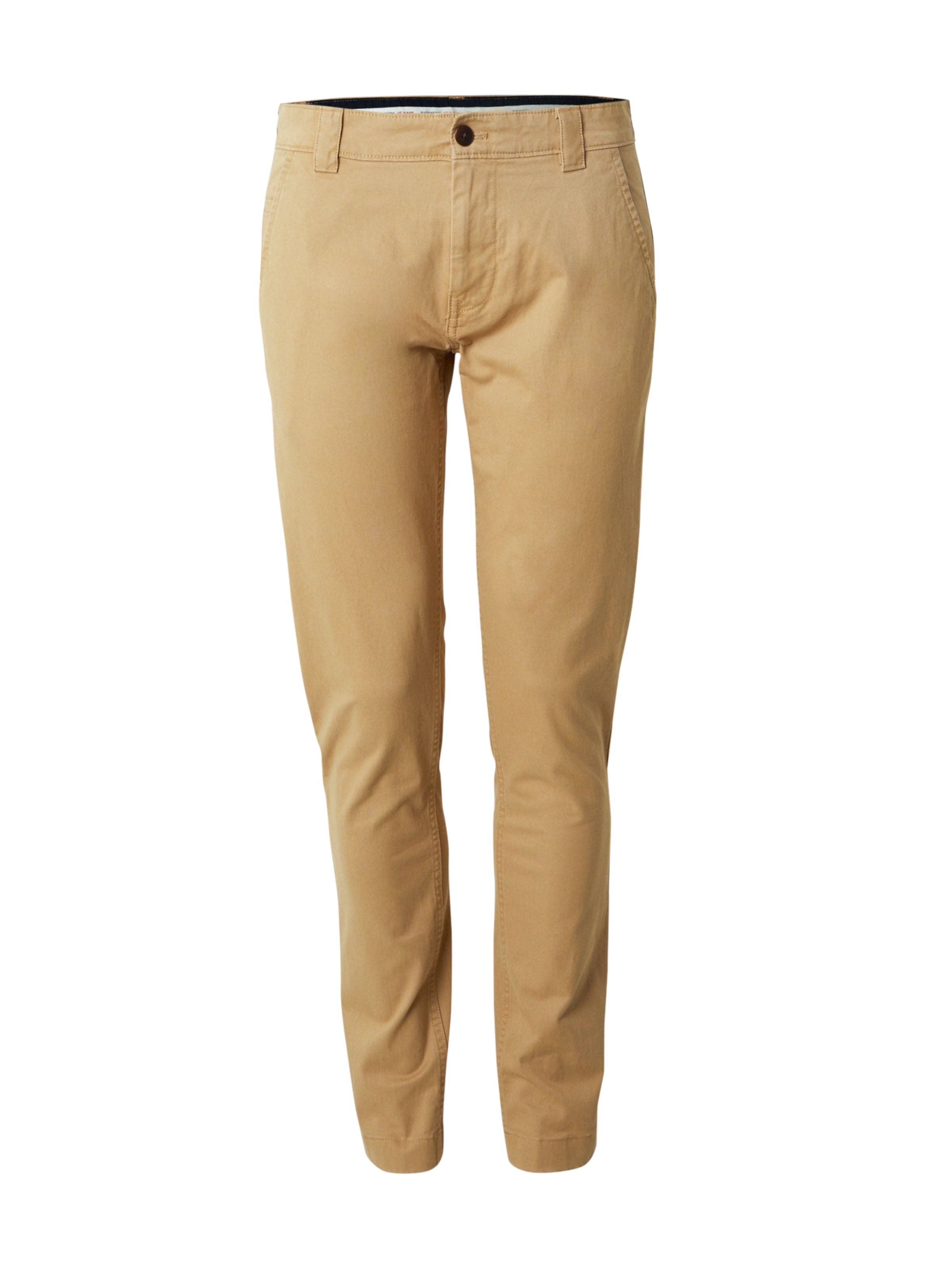 Tommy Jeans Liibuv Chino-püksid 'Scanton', värv beež: eest vaates