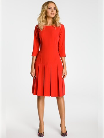 made of emotion Jurk in Rood: voorkant