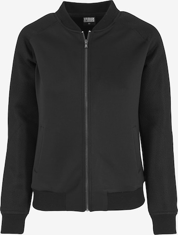 Urban Classics Between-season jacket in Black: front