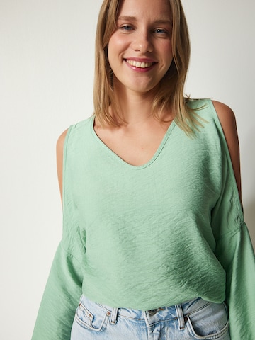 Happiness İstanbul Blouse in Groen