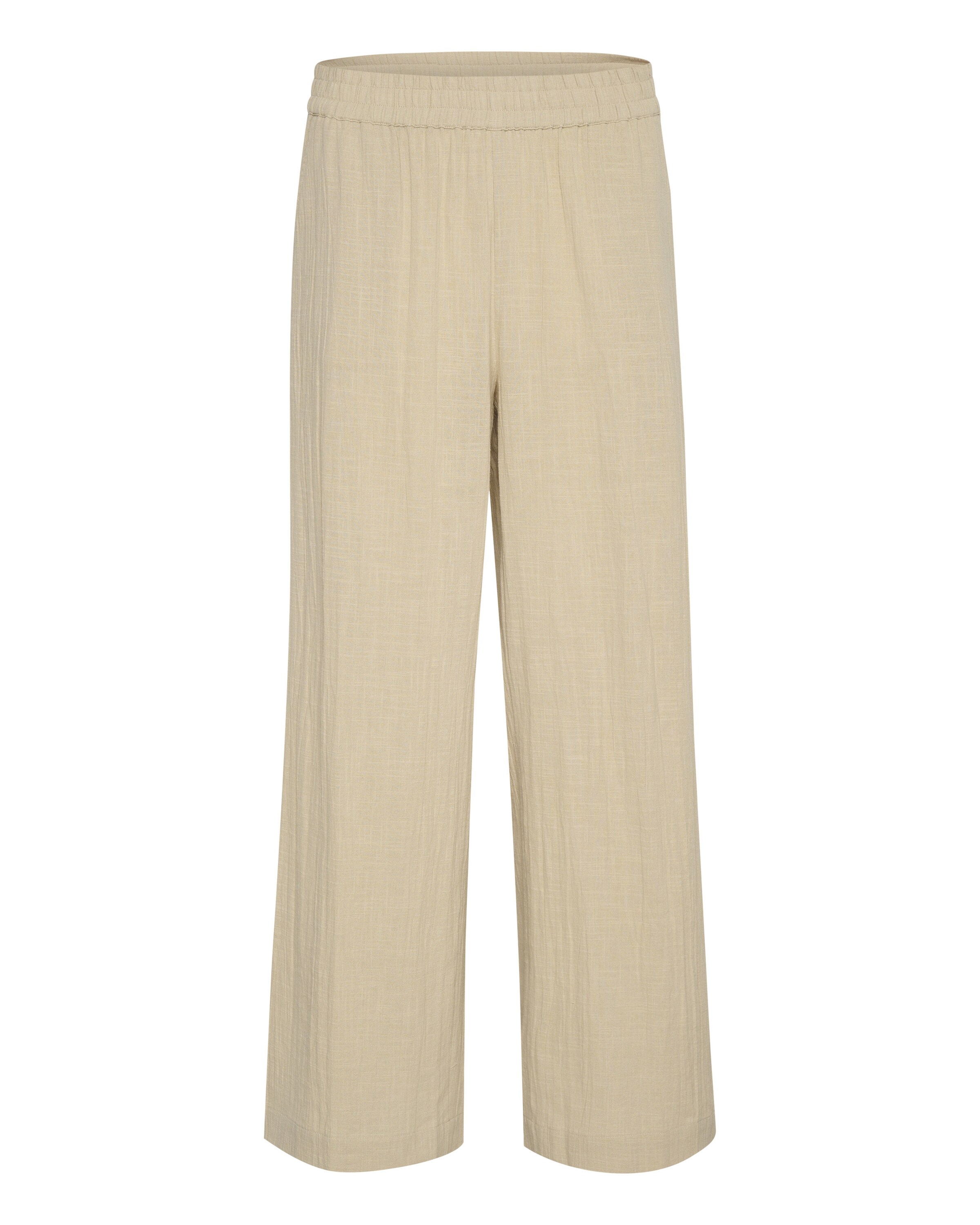 Wide Leg Pantalon Kaffe en gris : devant