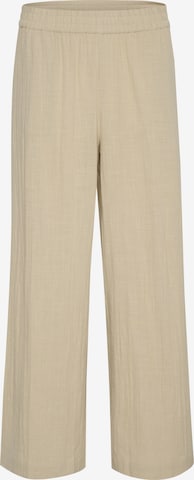Wide leg Pantaloni di Kaffe in grigio: frontale