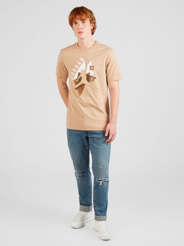 Jordan T-Shirt in Braun