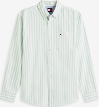 Tommy Jeans Paita värissä pastellinvihreä / valkoinen, Tuotenäkymä