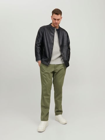 Jack & Jones Plus Between-Season Jacket in Black