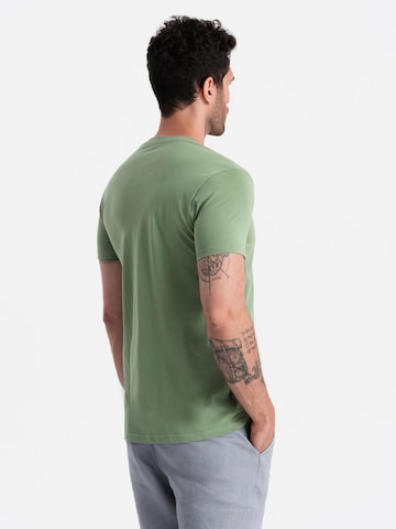 Ombre Shirt in Groen
