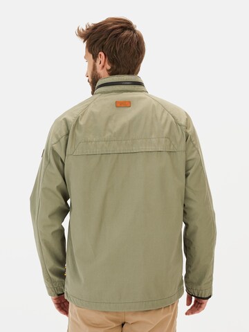 CAMEL ACTIVE Feldjacke aus reiner Baumwolle in Grün