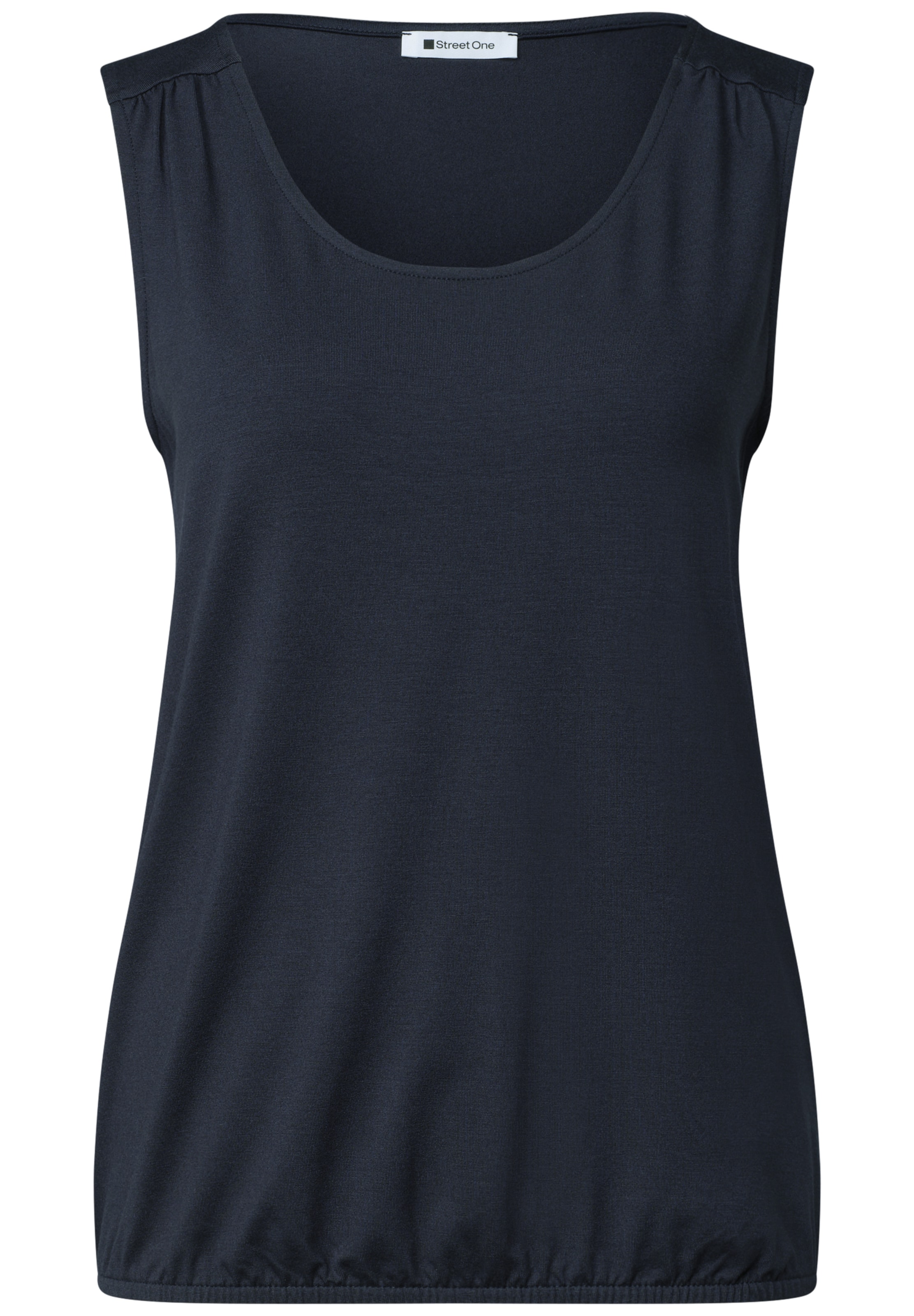 STREET ONE Top in Blau: Vorderseite