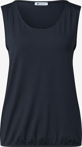 STREET ONE Top in Blau: Vorderseite