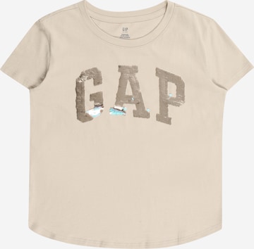 T-Shirt GAP en gris : devant