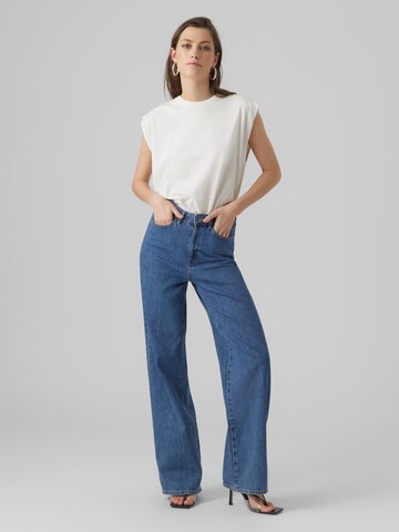VERO MODA Koszulka 'Panna Glenn' w kolorze biały