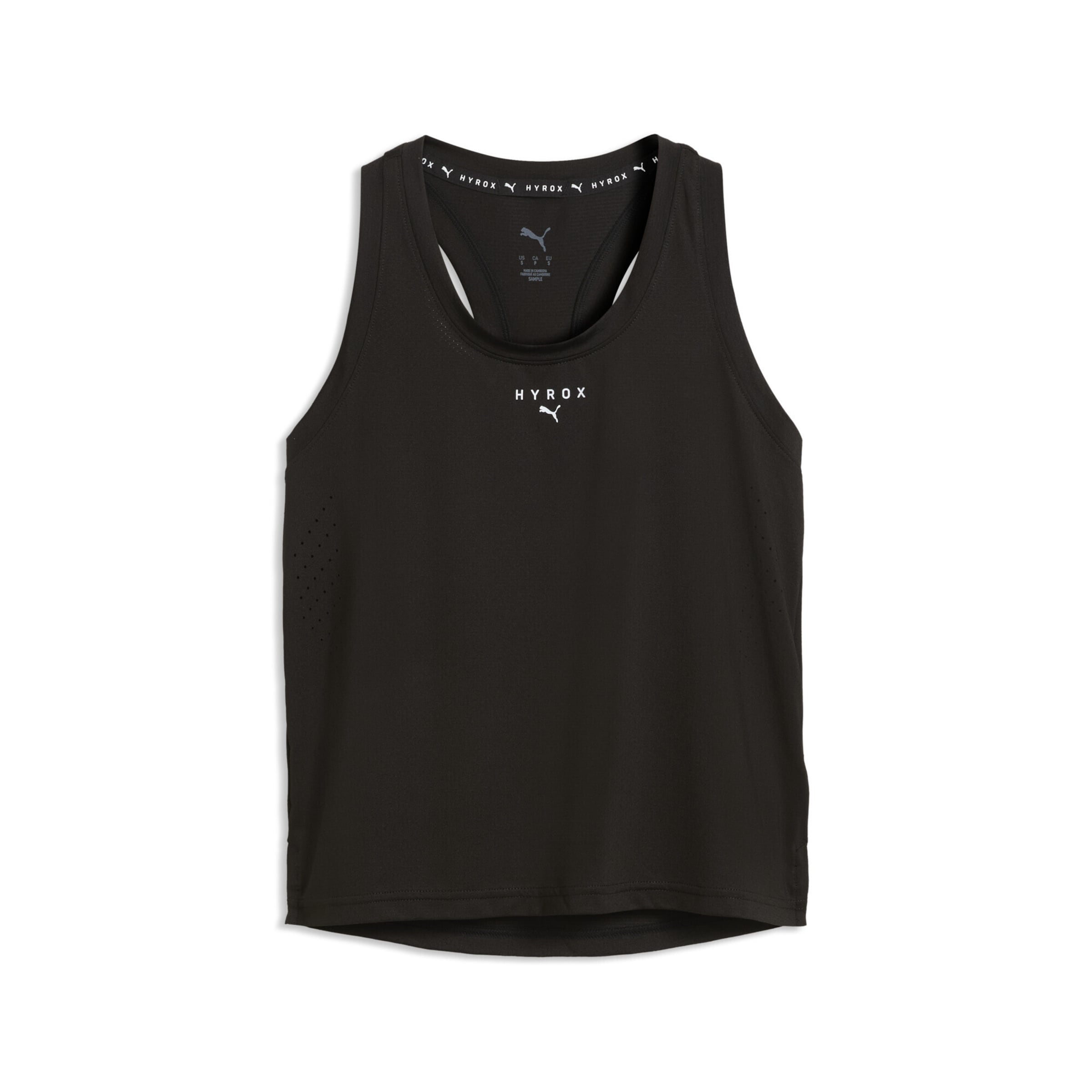 PUMA Sports Top in Black: front