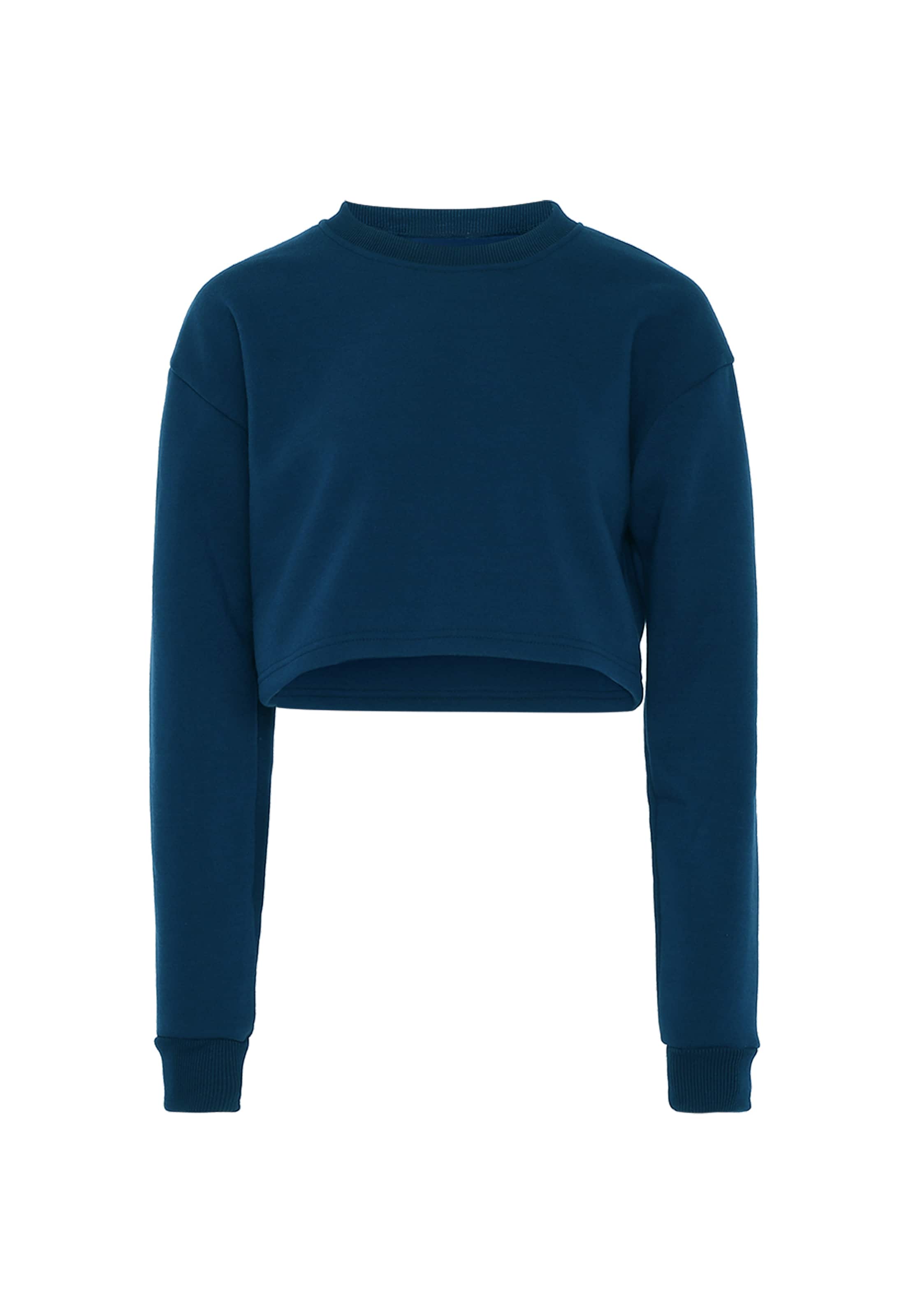 myMo ATHLSR Sweatshirt in Blau: Vorderseite