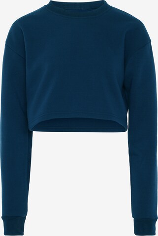 NALLY Sweatshirt in Blauw: voorkant