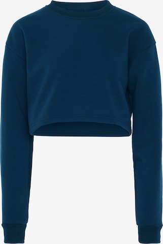 myMo ATHLSRSweater majica - plava boja: prednji dio