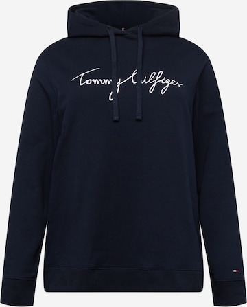 Tommy Hilfiger Curve Sweatshirt in Blue: front