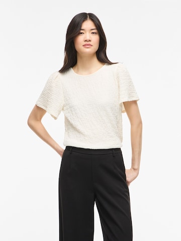 VILA - Camiseta 'LINDAU' en beige: frente