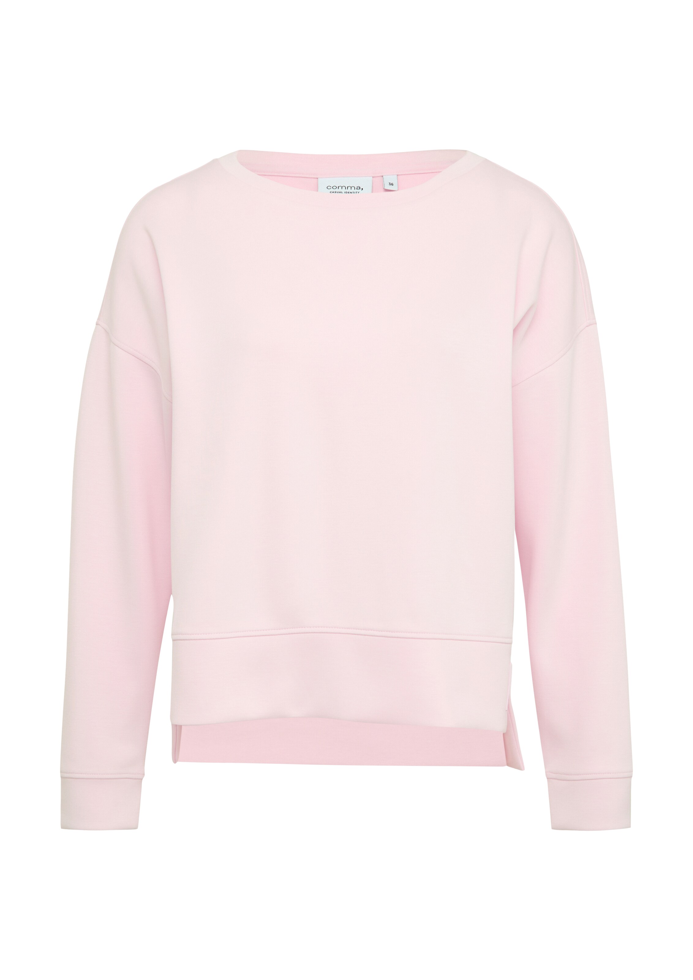 rozā COMMA Sportisks džemperis: no priekšpuses