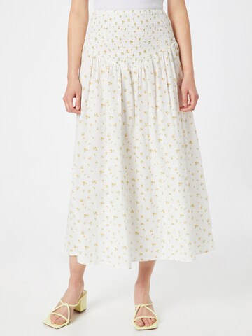 NA-KD Skirt in White: front