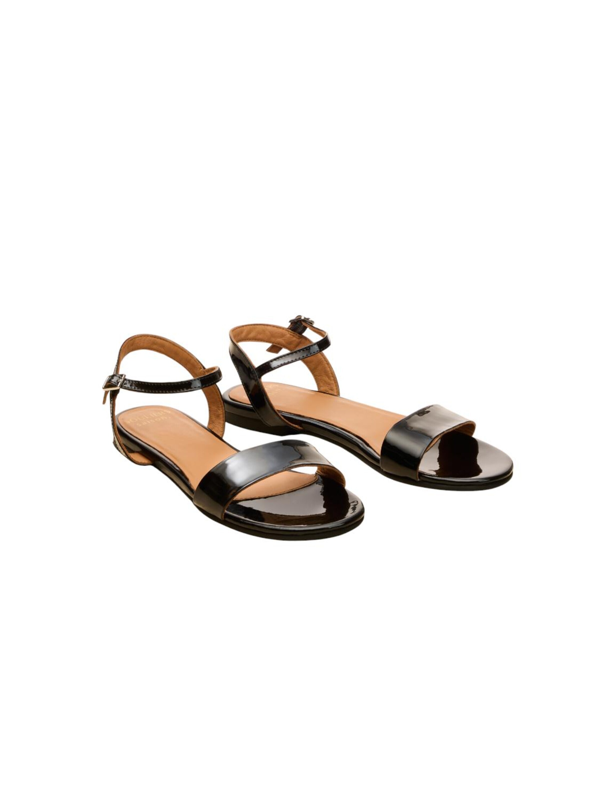 Sandales 'Sandales Félicie - Noir verni' Saison en noir : devant