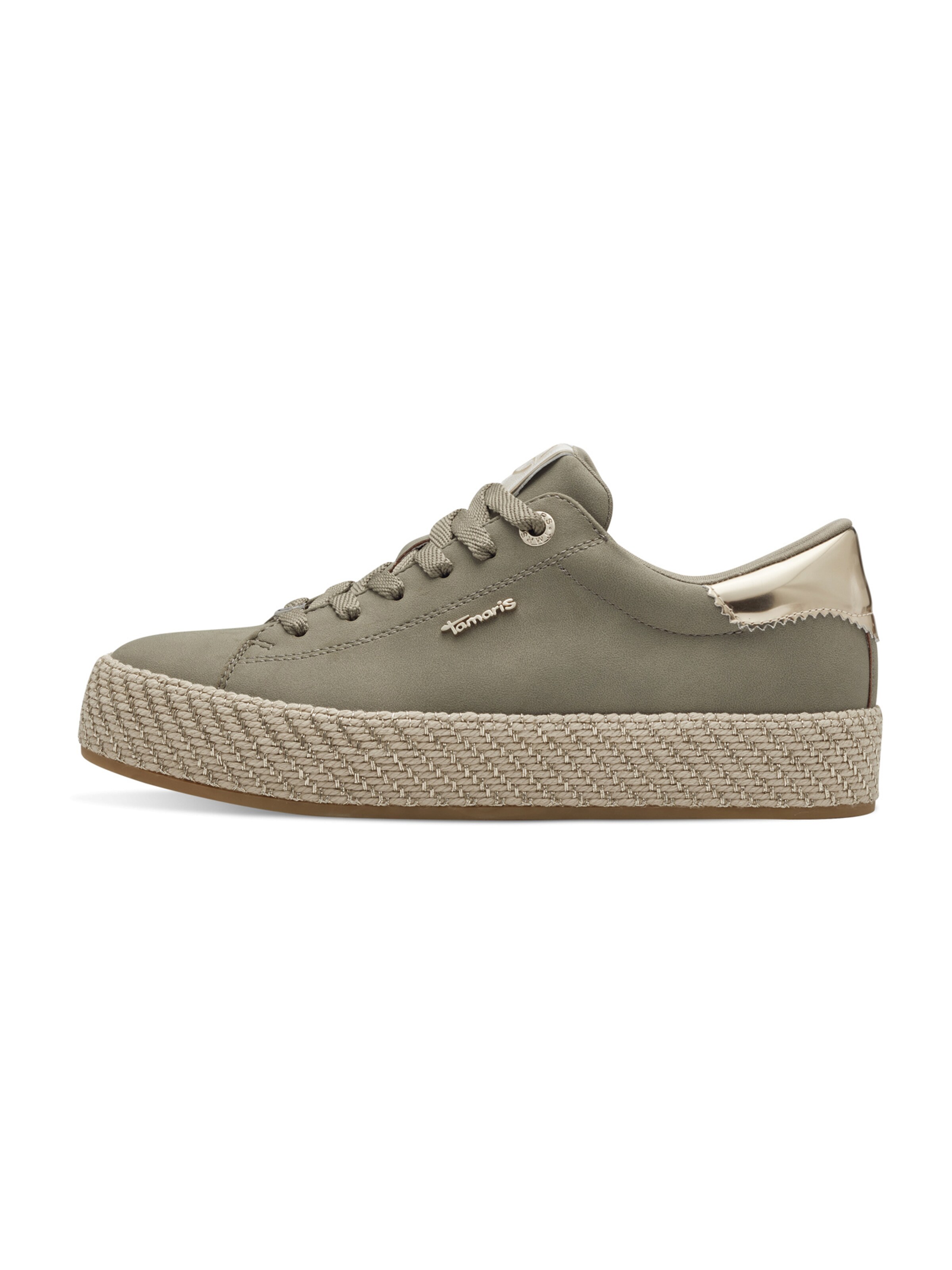 Tamaris Platform trainers in Green