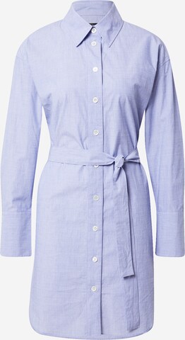 Robe-chemise Banana Republic en bleu : devant