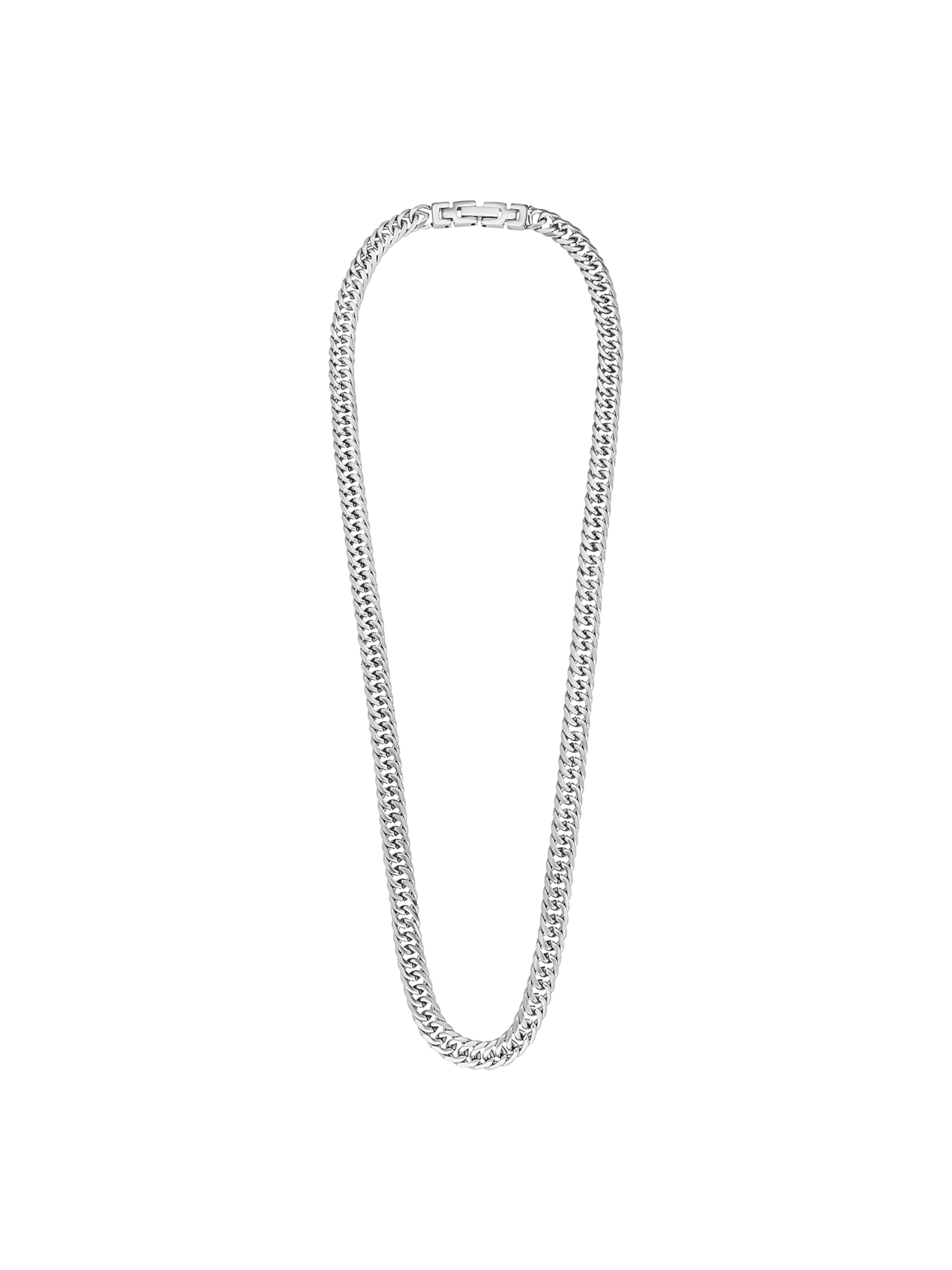 Lucardi Ketting in Zilver: voorkant