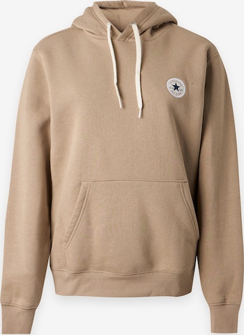 CONVERSE Sweatshirt 'CHUCK' in Beige: front