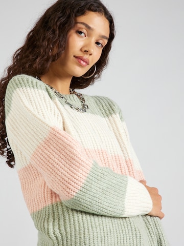ABOUT YOU Sweater 'Cindy' in Mixed colors