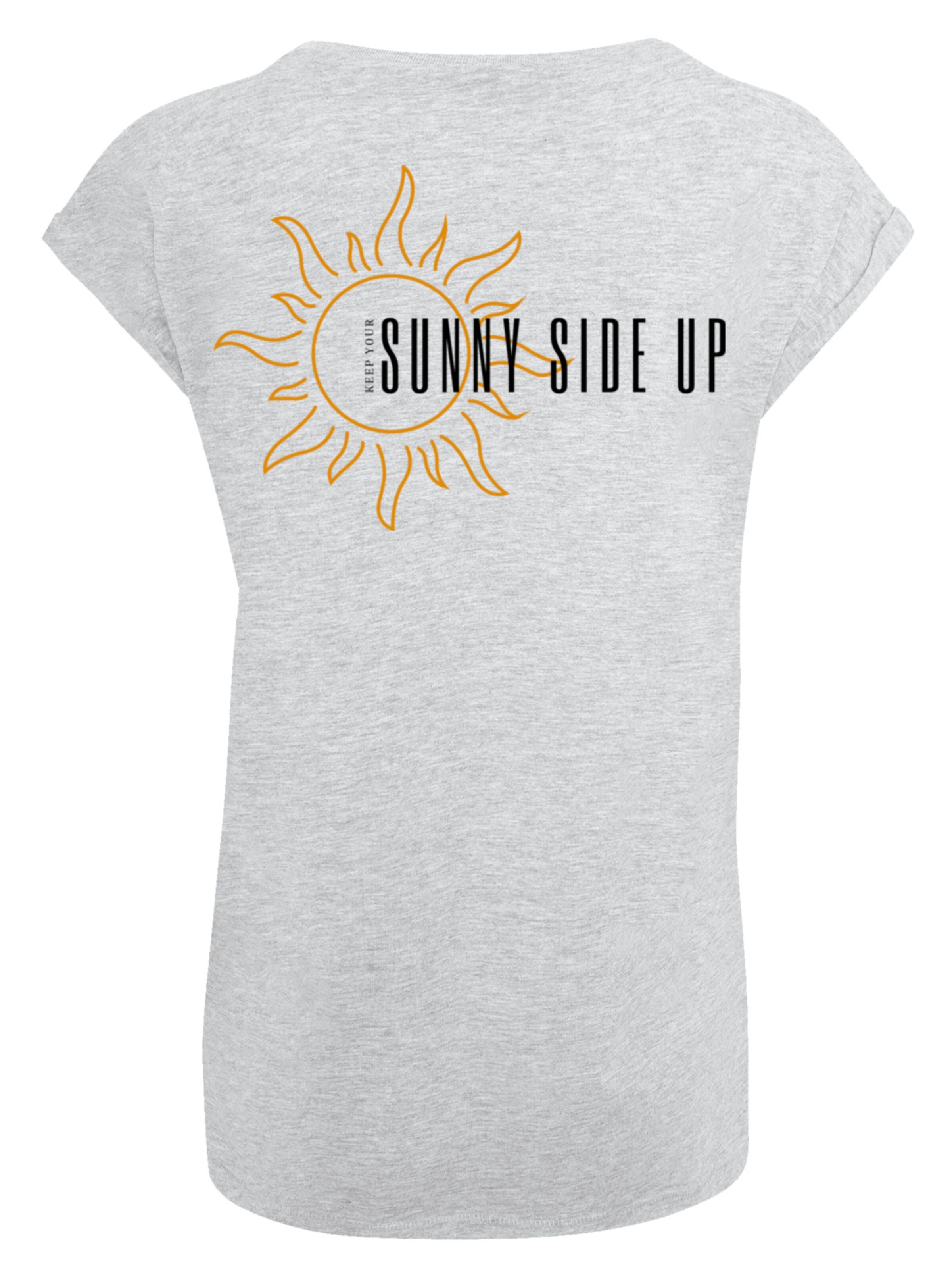 F4NT4STIC Shirt 'Sunny side up' in Grey