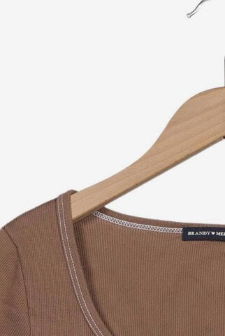 Brandy Melville Top & Shirt in XXXS in Brown