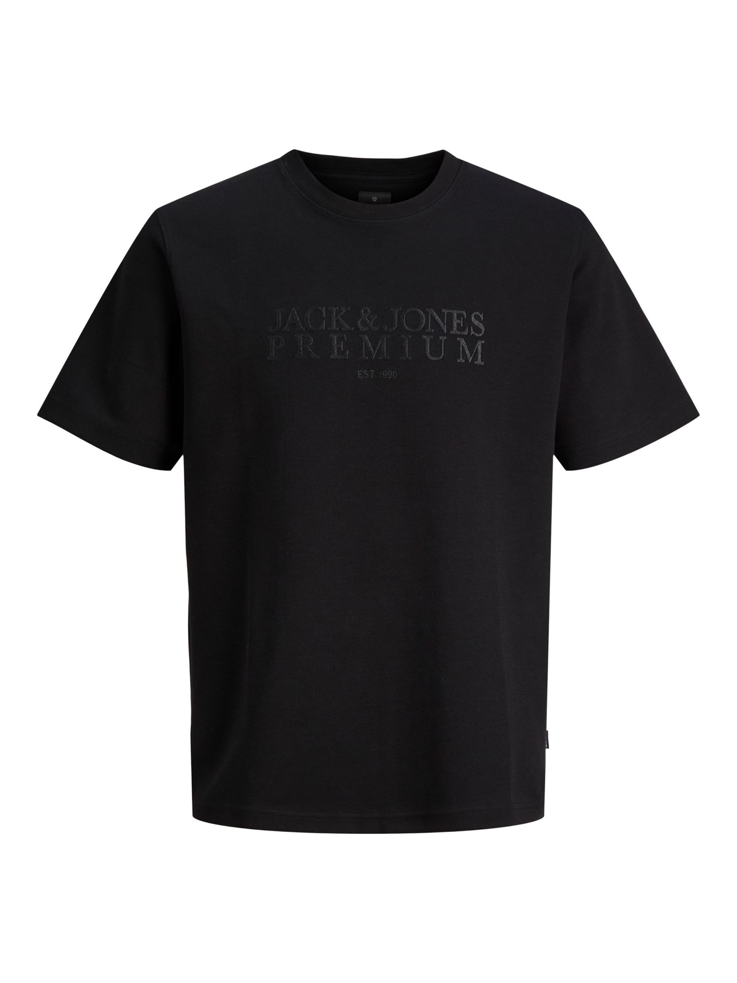 JACK & JONES Bluser & t-shirts i sort: forside