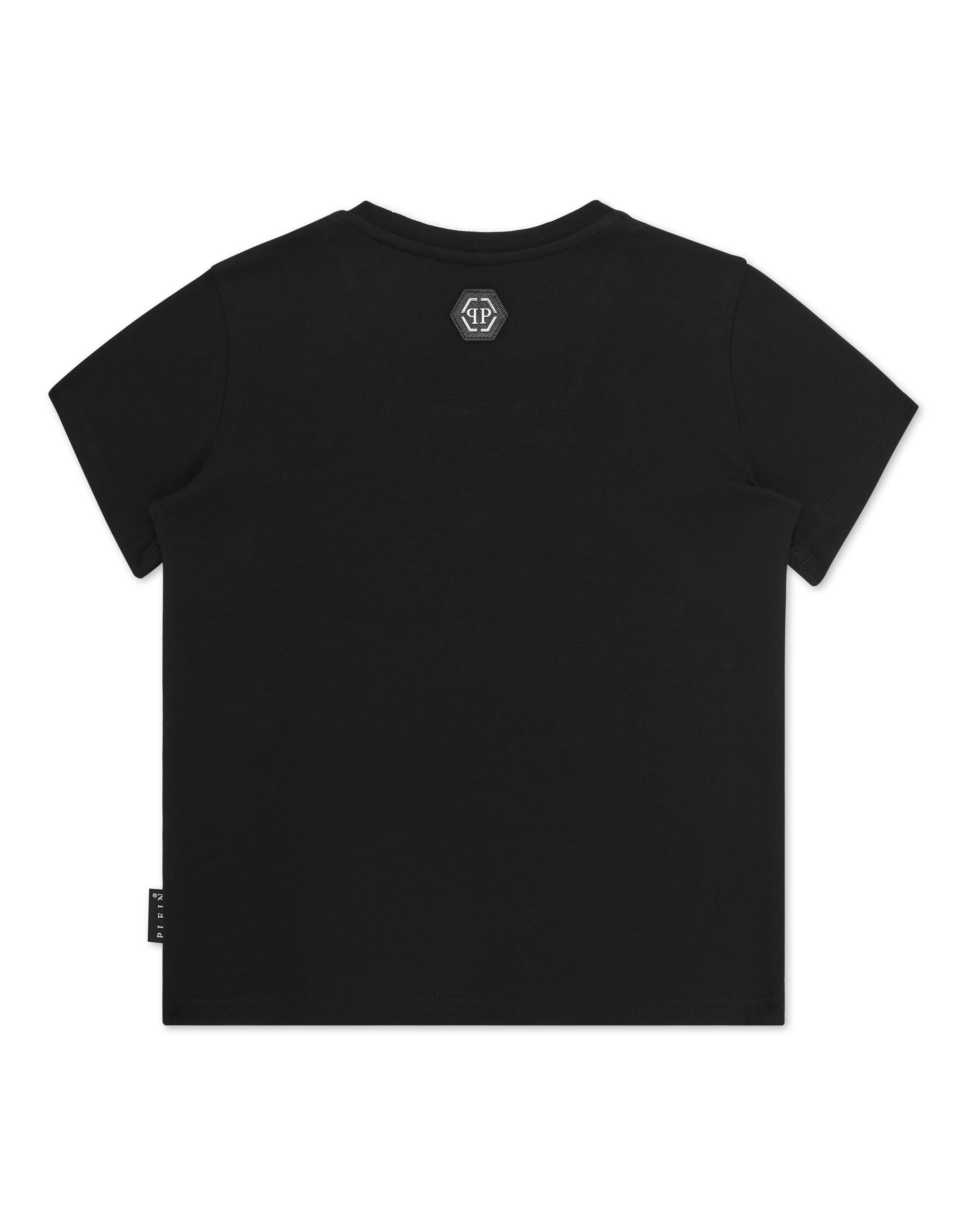 Philipp Plein - Camiseta 'College' en negro